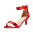 thumbnail image 1 of Dream Pairs Sandalias de tacón de aguja con puntera abierta para mujer FIONA Dream Pairs FIONA, 1 of 5