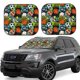 thumbnail image 1 of Balery Balls Parasol para parabrisas de coche de 2 piezas | Parasol plegable para parabrisas delantero de coche para la mayoría de sedanes-Small, 1 of 6