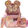 thumbnail image 1 of Mochila Meetbelify para niñas, escuela, 3 unidades con lonchera de 16 pulgadas, 1 of 5