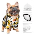 thumbnail image 5 of Yiaed Duck In Black Suit1 Print Dog Hoodie Security Pet Dog Costume Pets Dog Hoodie Sweatshirt with Pocket for Small Dogs-XX-Large, 5 of 5