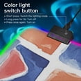 thumbnail image 2 of Watercolor Mosaic Tiles RGB Gaming Mouse Pad Large Keyboard Mat Rubber Base 13 Light Modes, 2 of 6
