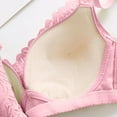 thumbnail image 4 of Kaemgyyd Bras for Women No Underwire Cute Lace Bow Adjustable Strap Everyday Bras Breathable Full Coverage Padd Bras, 4 of 5