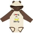 thumbnail image 3 of Inktastic I Love My Shih Tzu Dog Gifts Boys or Girls Long Sleeve Baby Bodysuit, 3 of 5