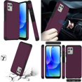 thumbnail image 3 of BD Combo Bundle Case for Moto G Power 5G 2023 Case - (Dark Purple) Dual Shockproof Protector Armor Case with Wireless Earbuds with Charging Case, 15W Fast Charging USB-C Car Charger (5.7 Foot), 3 of 5