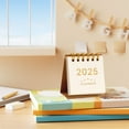 ZToonmas 2025 Mini Desk Calendar Mini Standing Calendar 2025 Flip
