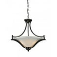 thumbnail image 1 of Z-Lite Lagoon 3 Light Pendant in Matte Black, 1 of 1