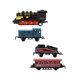 thumbnail image 4 of FELTECHELECTR Juego de 4 vehículos de juguete de aleación, tren de vapor retro, modelo de tren extraíble, juguetes para niños (negro), 4 of 6