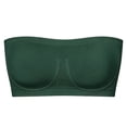 thumbnail image 4 of Full Bust Strapless Bra for Seamless Push Up Comfortable Support with Grip Band Bra Strapless for Women Back Less Bra Padded Underwire Bra, 4 of 5