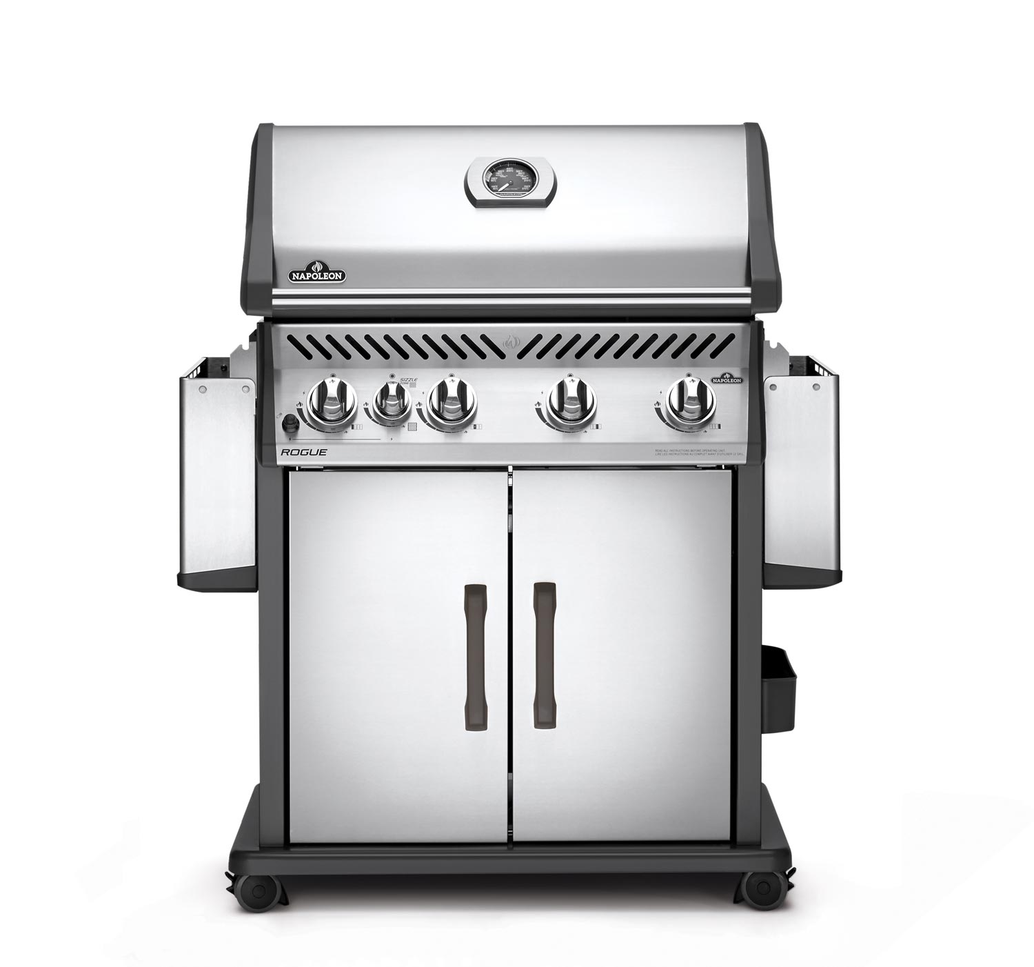 Rogue® SE 525 Natural Gas Grill with Infrared Rear and Side Burners, Stainless Steel - image 3 of 14