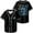 Black, variant on Jay Wheeler TRAPPii Album Merch Baseball Jersey Shirt V-Neck Women Men Short Sleeve Streetwear Clothes