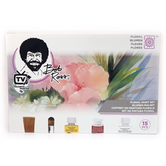 Bob Ross Flower Painting Set