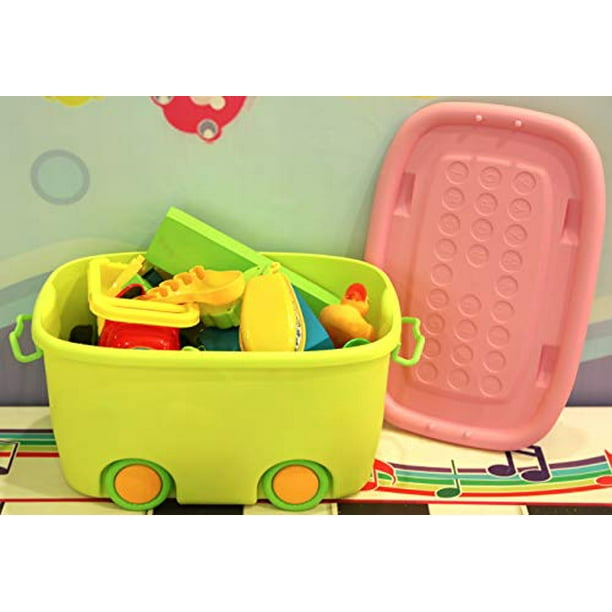 Toy storage box on wheels new arrivals