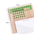 thumbnail image 3 of Juego de tablero de rompecabezas de números, juguetes matemáticos antiguos de 4 piezas, juguete educativo Montessori de 2 piezas división, 3 of 8