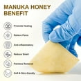 thumbnail image 6 of Ceeport Manuka Honey Calcium Alginate Wound Dressing, 2"x 2" High Absorbency Medical Grade Manuka Honey Wound Care Bandages Patches for Wounds(Pack of 10), 6 of 9