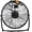 12in, variant on Senfot 12 Inch Aluminum Alloy Floor Fan- 120V 60Hz Three Speed Adjustable- Black Powder Coated Heavy Duty Industrial Paddock Cooling Fan