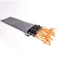 Aluminum Tent Stakes Pegs, 12Pack Aluminum Ground Pegs with Reflective
