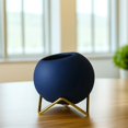 IDEANATEGRATE Ceramic Flower Pot Decor Round Flower Pot Assorted Color ...