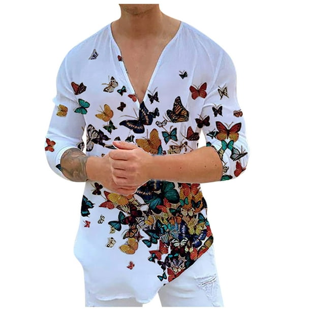 ZXHACSJ Designer Spring Summer Men's Casual Cotton Solid Color 