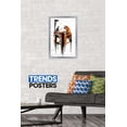 thumbnail image 2 of Star Wars: Saga - Boba Fett Black And Orange Wall Poster, 14.725" x 22.375", Framed, 2 of 5