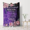 thumbnail image 2 of Sister Blanket, Sister Birthday Gift Ideas - Cute Pink Throw Blanket 60 * 50Inch - Sister Gift from Sister or Brother, Big Sister Gift from Little Sister, Happy Birthday Blanket, 2 of 5