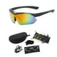 thumbnail image 4 of Gafas de ciclismo Gafas cómodas Gafas de montar para senderismo aire libre Negro, 4 of 8