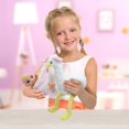 thumbnail image 4 of Magic Nursery: 8" Special Delivery Set - Pink - Posable Newborn Baby Doll, Large Plush Stork, Bottle, Hard Body, New Adventures, Toddler & Kids Age 2+, 4 of 6