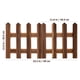 thumbnail image 3 of Valla decorativa para exteriores, bricolaje, parapeto de jardín, valla de balcón, valla de madera para jardín, 3 of 7
