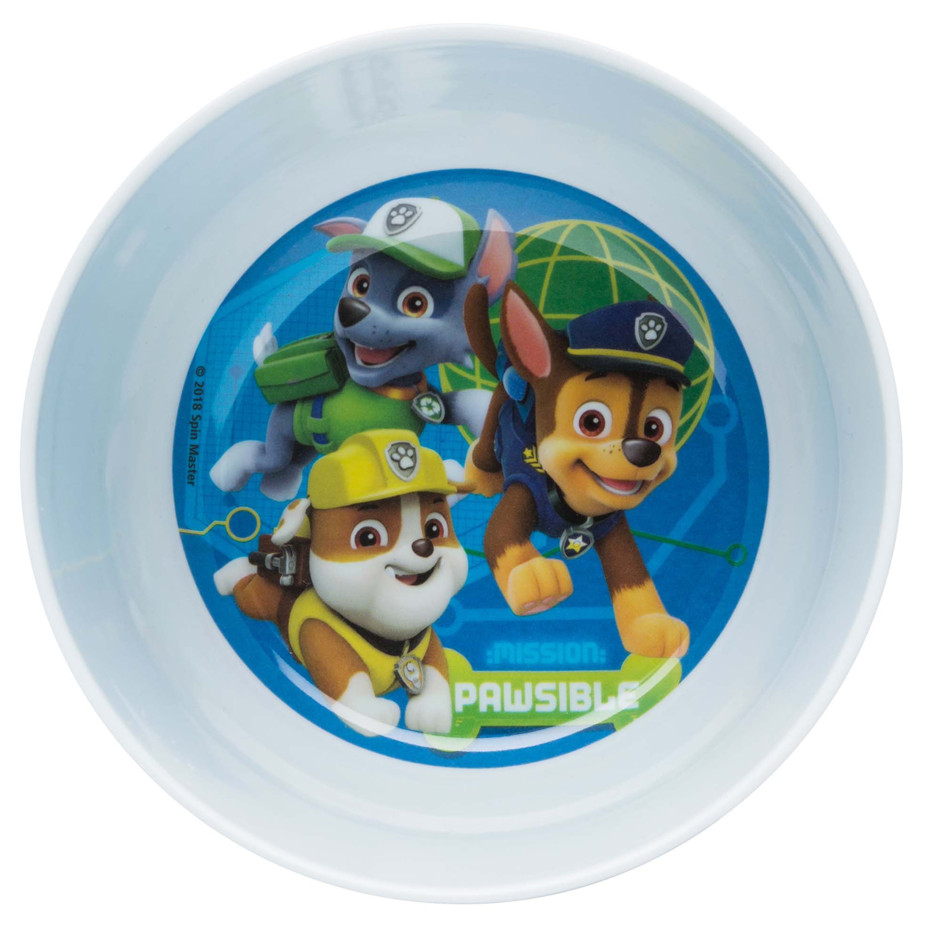 Details about   3 Pieces Kids Micro Dining Set Plate,Cup Utensils Paw Patrol Breakfast Dinner