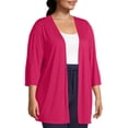 thumbnail image 3 of Just My Size Women's Plus Size Lightweight Open-Front Cardigan, 3 of 5