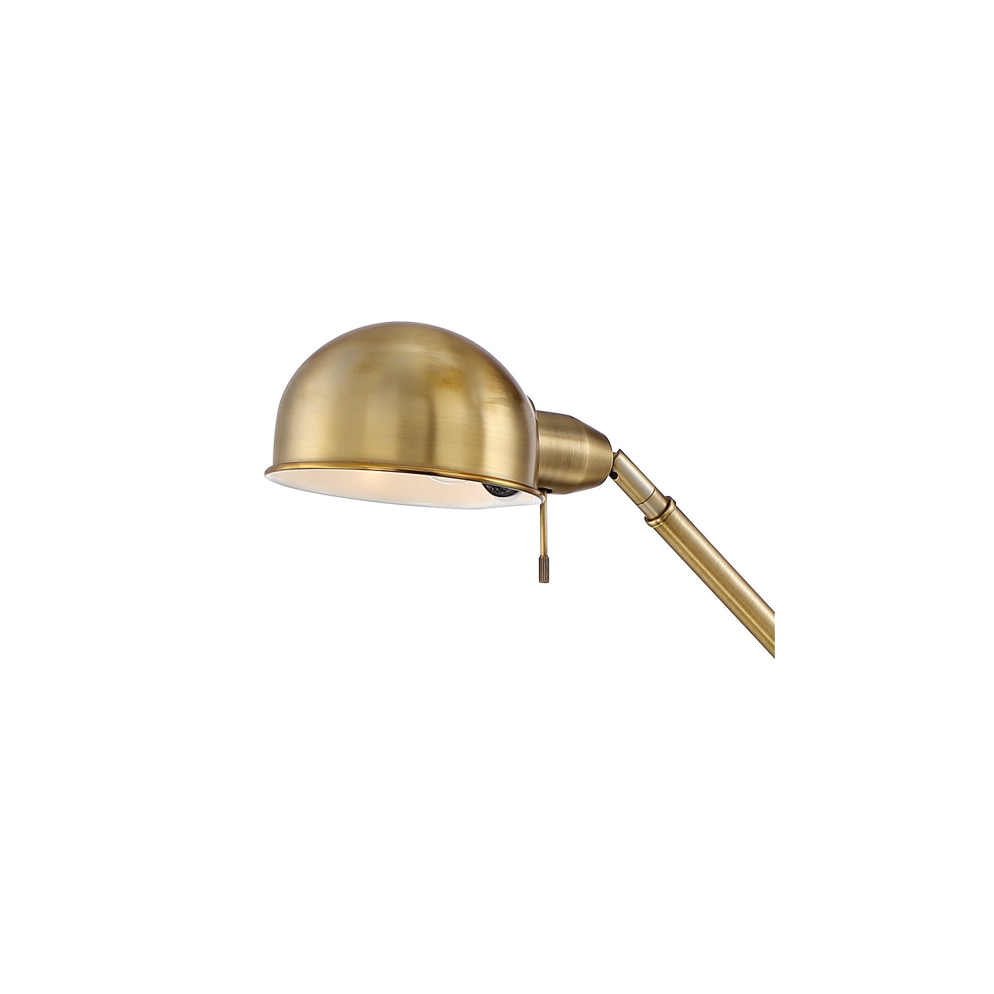 360 Lighting Modern Pharmacy Floor Lamp Antique Brass Adjustable Boom Arm And Head For Living Room Reading Bedroom Office