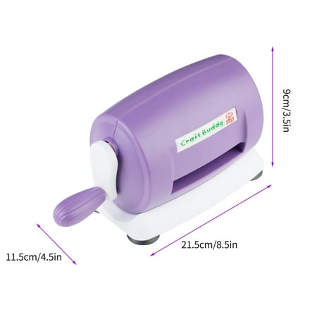 Walmeck Portable Manual Die Cutting & Embossing Machine DIY Scrapbooking Die-Cut Machine with Cutting Pads for Paper Card Making Decoration Arts & Crafts Handmake Projects Tools