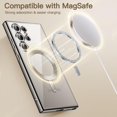 thumbnail image 4 of JETech Electroplated Case for Samsung Galaxy S24 Ultra 6.8-Inch, Camera Lens Full Protection, Compatible with MagSafe Wireless Charging, Shockproof Soft TPU Phone Cover (Titanium Gray), 4 of 7