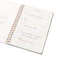 thumbnail image 4 of Papier To Go, Undated Daily Productivity Planner, Spiral, Hardcover, B5 Size - 7.1"" x 10"" inches, Typography Print - Focus Plan Reflect, Purple, 4 of 4