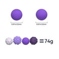 thumbnail image 3 of Massage Ball Set with 8 Textured Therapy Balls for Deep Tissue Muscle Relief, Includes Portable Zipper Case, Ideal for Trigger Point, Myofascial Release, Physical Therapy, Yoga, and Gym Recovery, 3 of 5