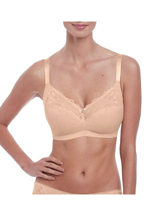 Fantasie Womens Aura Moulded Underwire Seamless T-Shirt Bra, Natural Beige,  34F at  Women's Clothing store