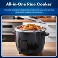 thumbnail image 4 of Elite Cuisine ERC506 6-cup Rice Cooker with 304 Stainless-Steel Inner Pot, 4 of 5