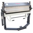 thumbnail image 2 of KAKA INDUSTRIAL Pan and Box Brake, 40-inch Sheet Metal Brake Machine with Fingers, 14-Gauge Mild Steel Capacity Box and Pan Brake with Foot Clamp, 0-150° Folding Angle PBB-4014/3SH, 2 of 5