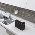 thumbnail image 2 of Countertop Multifold Hand Paper Towel Dispenser by Oasis Creations, Single Sheet Dispensing â Glossy Black, 2 of 6
