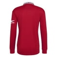 thumbnail image 2 of 2022-2023 Man Utd Long Sleeve Home Shirt, 2 of 2