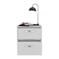 thumbnail image 3 of Mesa Noche Argento Madera Aglomerada MDP Blanca Excelsior, 3 of 5