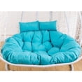 thumbnail image 1 of Cojín de asiento de cesta colgante para columpio, silla de hamaca de huevo colgante gruesa para el hogar, jardín, mecedora, sin silla Fivean unisex, 1 of 2