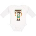 thumbnail image 3 of Inktastic Happy Pi Day Robot Math Class Boys or Girls Long Sleeve Baby Bodysuit, 3 of 5
