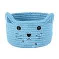 thumbnail image 1 of Boovnll Home Storage, Rattan Fabric Storage Basket Student Dormitory Desktop Storage Box Storage Basket, Storage, Storage and Organization, Organization and Storage, 1 of 5