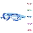 thumbnail image 4 of ZACPNCV Kids Swim Goggles UV Protection Fog Proof Swimming Goggles with Clips Ear Plugs Pink Free Size, 4 of 4
