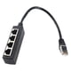 thumbnail image 2 of Adaptador Divisor 4 RJ45 Adaptador De Cable De Red De Conexión De Transmisión Suave De 1 A 4 Puertos, 2 of 7