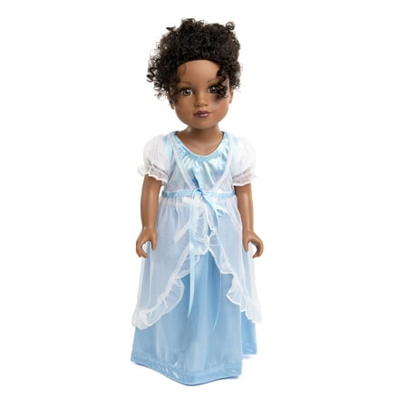 

Little Adventures Nightgown Doll Dresses (Cinderella Nightgown) - Doll Not Included - Machine Washable Child Pretend Play and Party Doll Clothes with No Glitter