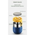 thumbnail image 4 of Stainless Steel Lunch Box 600ml Hot Food Flask Soup Storage Jar For Work Student, 4 of 5