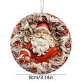 thumbnail image 3 of Titcea Christmas Decorations, Santa Claus Vintage Christmas Ornaments, Shatterproof Hanging Xmas Tree Ornaments for Holiday Wedding Party Decoration, Christmas Gifts, 3 of 5