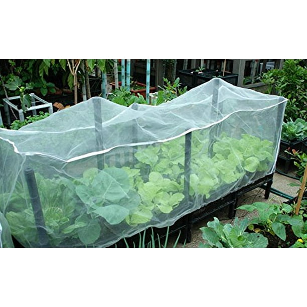 Agfabric 2ftW x 4ftL x 3ftH Mosquito netting,Garden Insect Barrier
