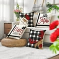 thumbnail image 2 of Fundas de almohada con diseño de cascanueces de Feliz Navidad, decoración para sofá, decoración de Navidad, 2 of 5